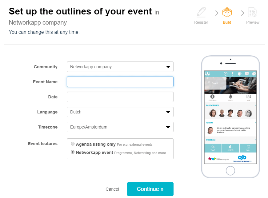 Community add event